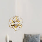 Celyneth Stainless Steel Pendant Light-Moonnatur