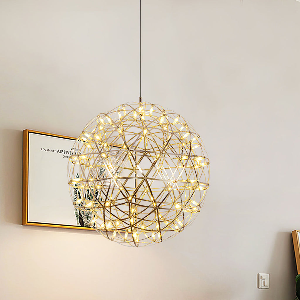 Celyneth Stainless Steel Pendant Light-Moonnatur