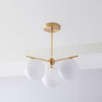 Polaven Glass Chandelier-Moonnatur