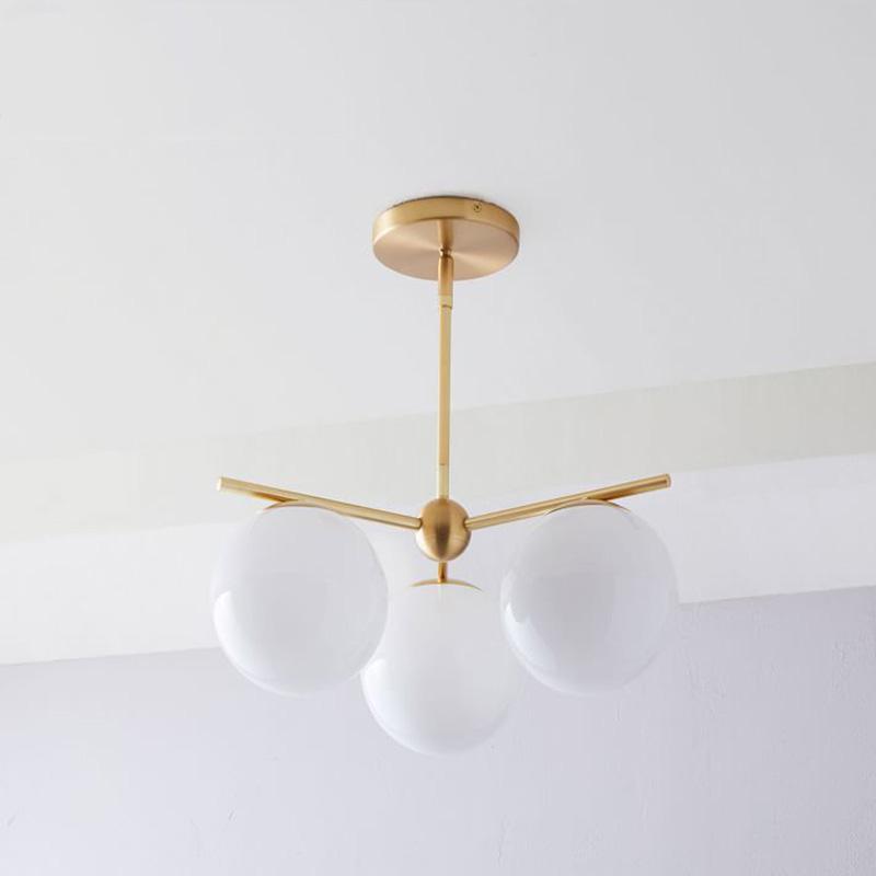 Polaven Glass Chandelier-Moonnatur