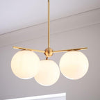 Polaven Glass Chandelier-Moonnatur