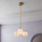 Polaven Glass Chandelier-Moonnatur