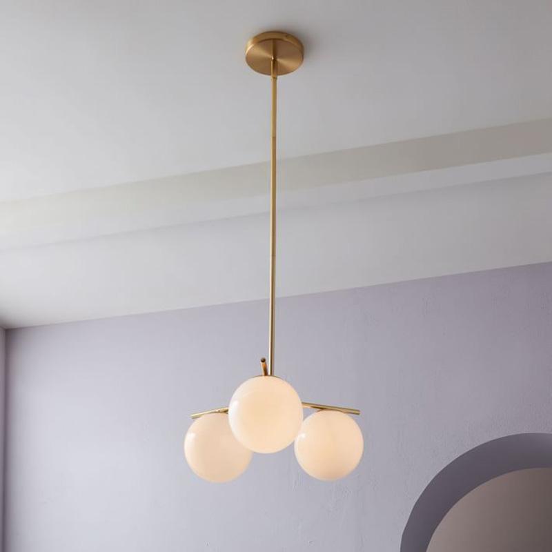 Polaven Glass Chandelier-Moonnatur