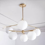 Polaven Glass Chandelier-Moonnatur