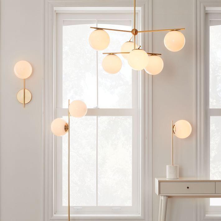 Polaven Glass Chandelier-Moonnatur