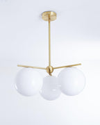 Polaven Glass Chandelier-Moonnatur