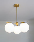 Polaven Glass Chandelier-Moonnatur