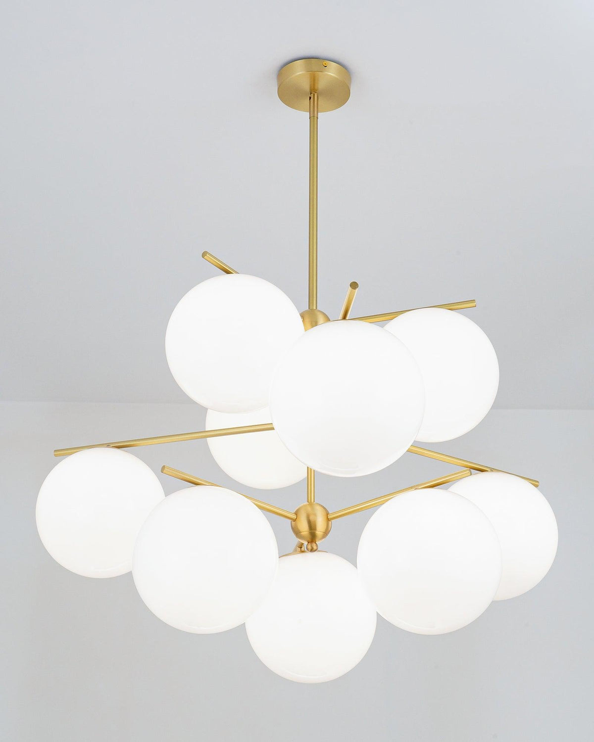 Polaven Glass Chandelier-Moonnatur