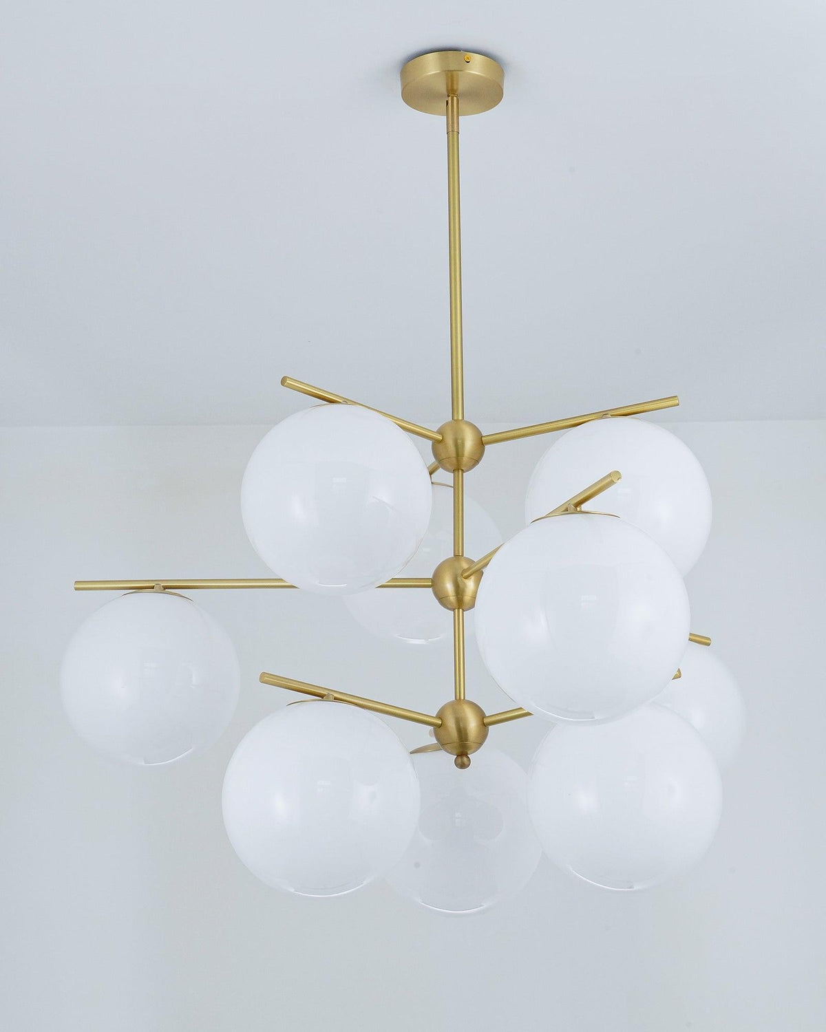 Polaven Glass Chandelier-Moonnatur