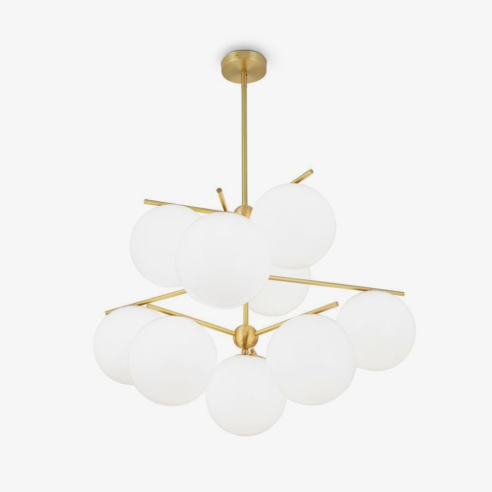 Polaven Glass Chandelier-Moonnatur