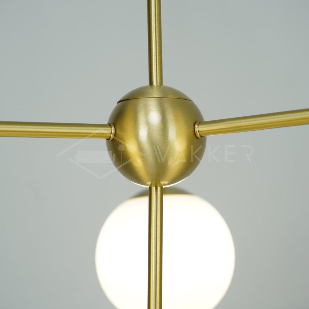 Polaven Glass Chandelier-Moonnatur