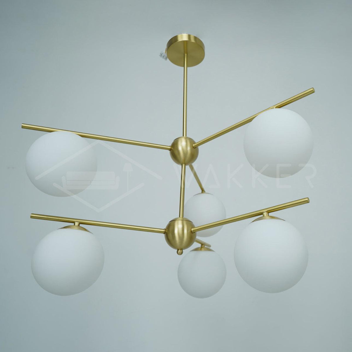 Polaven Glass Chandelier-Moonnatur