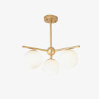 Polaven Glass Chandelier-Moonnatur