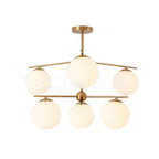 Polaven Glass Chandelier-Moonnatur