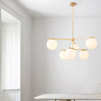 Polaven Glass Chandelier-Moonnatur