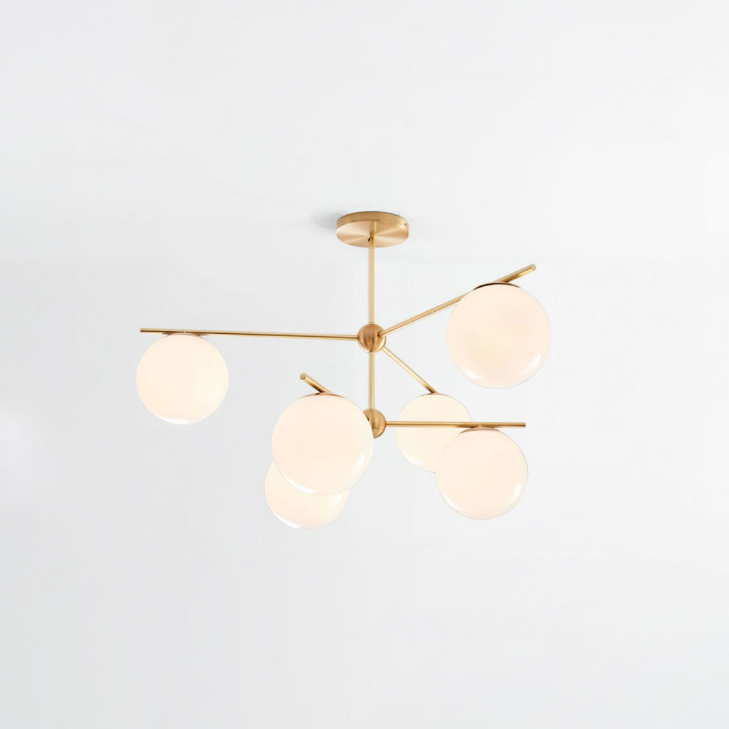 Polaven Glass Chandelier-Moonnatur