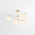 Polaven Glass Chandelier-Moonnatur