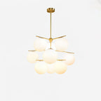 Polaven Glass Chandelier-Moonnatur