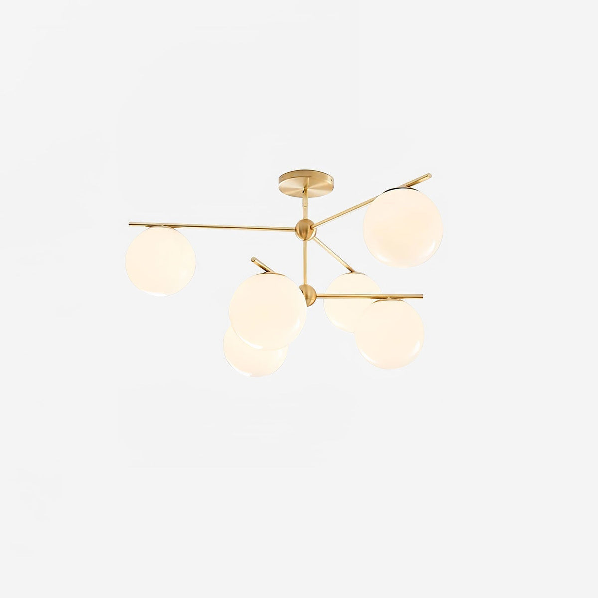 Polaven Glass Chandelier-Moonnatur