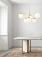 Polaven Glass Chandelier-Moonnatur