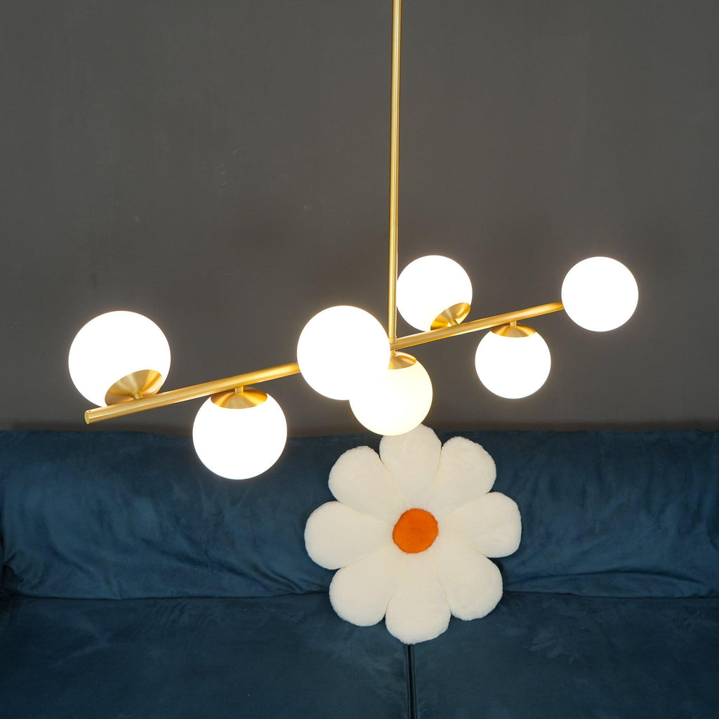 Polaven Glass Chandelier-Moonnatur