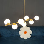 Polaven Glass Chandelier-Moonnatur