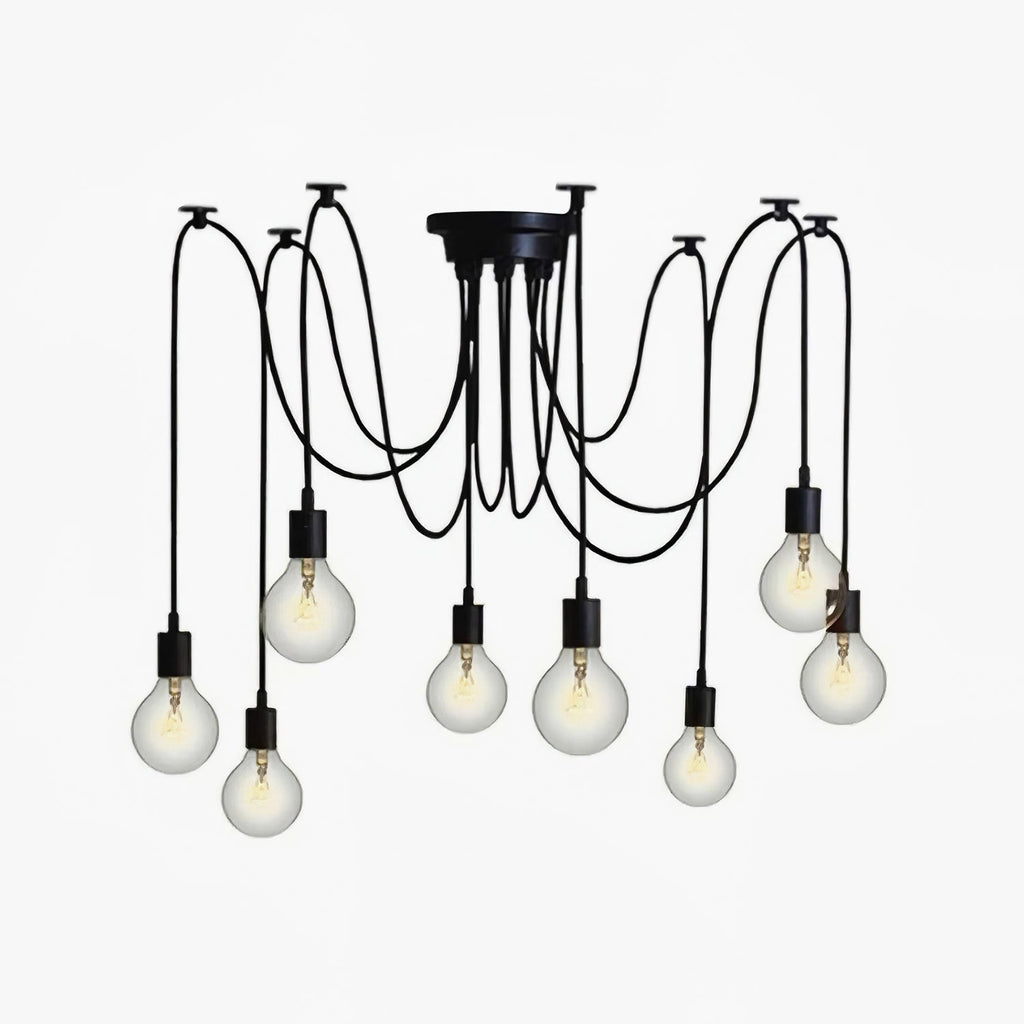 Haverlyn Metal Chandelier-Moonnatur