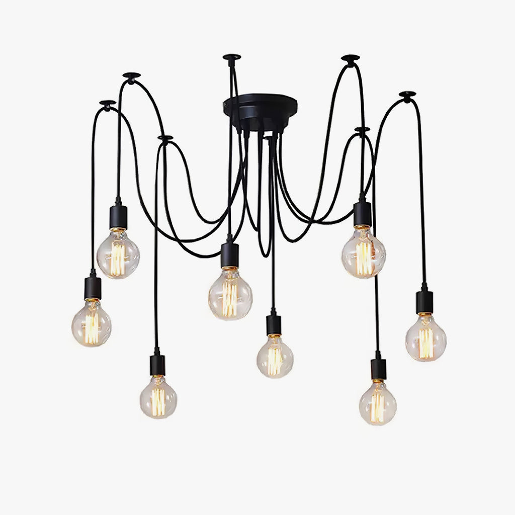 Haverlyn Metal Chandelier-Moonnatur