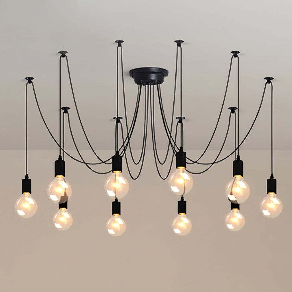 Haverlyn Metal Chandelier-Moonnatur
