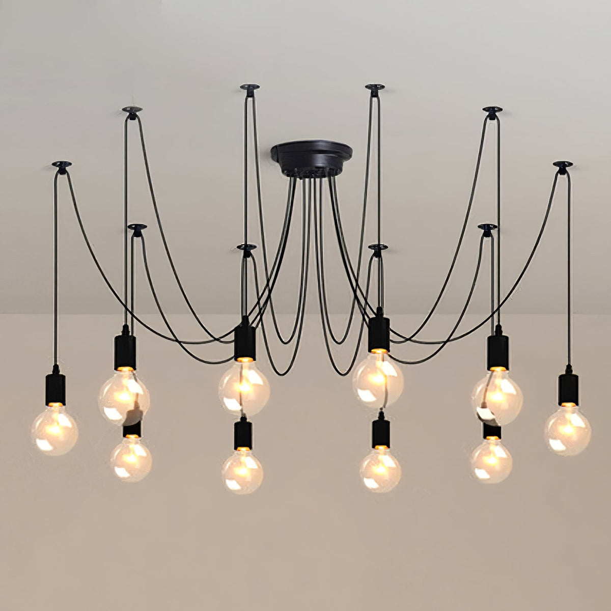 Haverlyn Metal Chandelier-Moonnatur