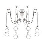 Haverlyn Metal Chandelier-Moonnatur