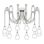 Haverlyn Metal Chandelier-Moonnatur