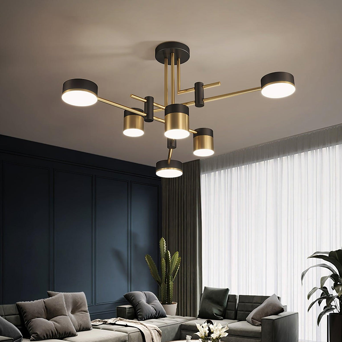 Verrenina Metal Chandelier-Moonnatur