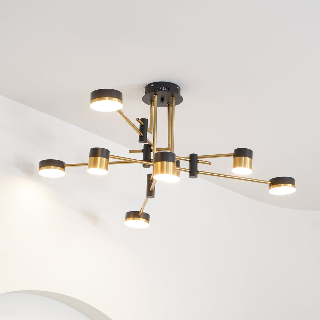 Yndoria Iron Chandelier-Moonnatur