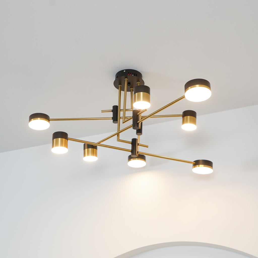 Yndoria Iron Chandelier-Moonnatur