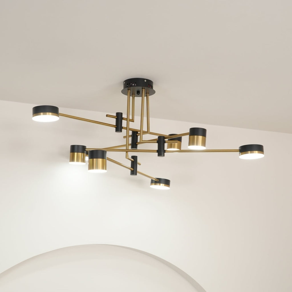 Yndoria Iron Chandelier-Moonnatur