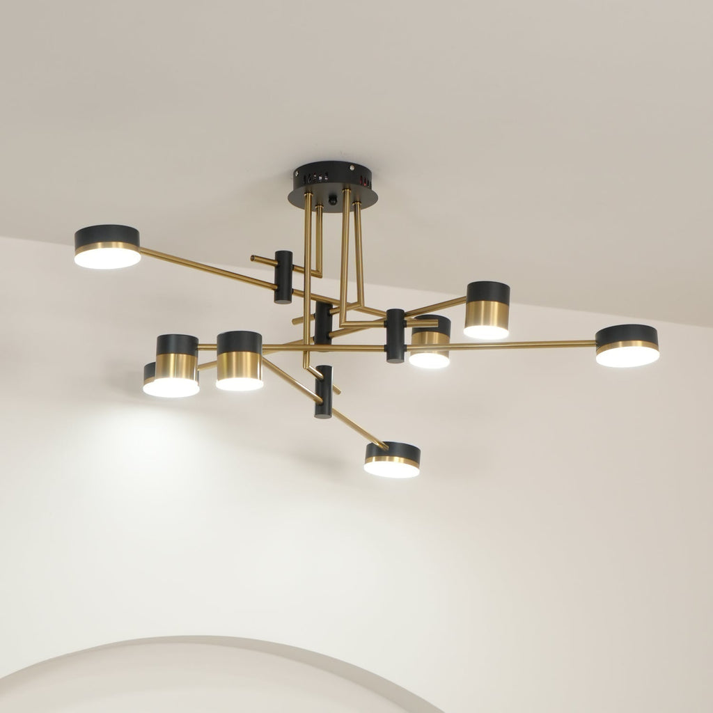 Yndoria Iron Chandelier-Moonnatur