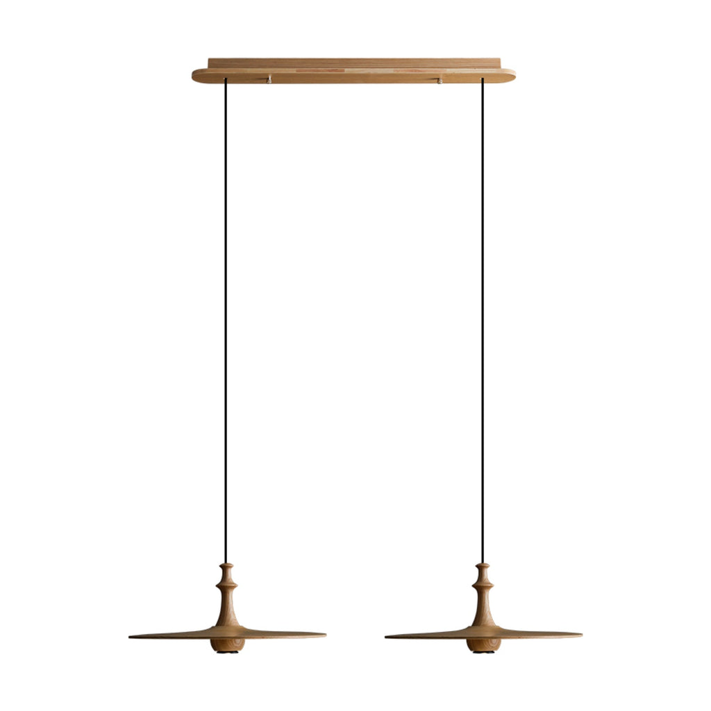Farenera Wood Pendant Light-Moonnatur