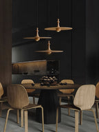 Farenera Wood Pendant Light-Moonnatur