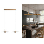 Farenera Wood Pendant Light-Moonnatur