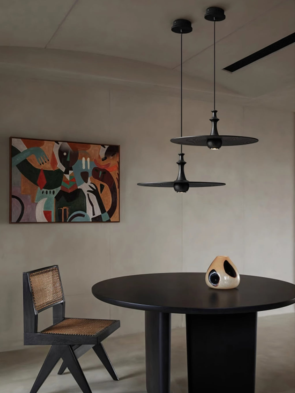 Farenera Wood Pendant Light-Moonnatur