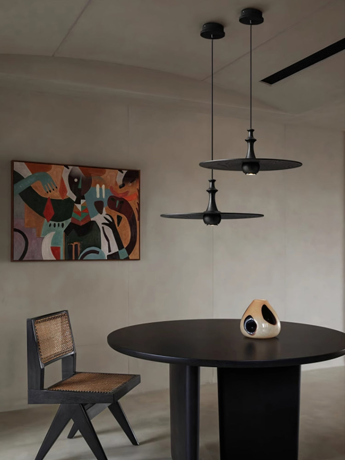 Farenera Wood Pendant Light-Moonnatur