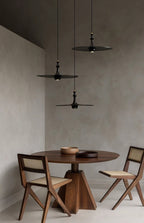 Farenera Wood Pendant Light-Moonnatur