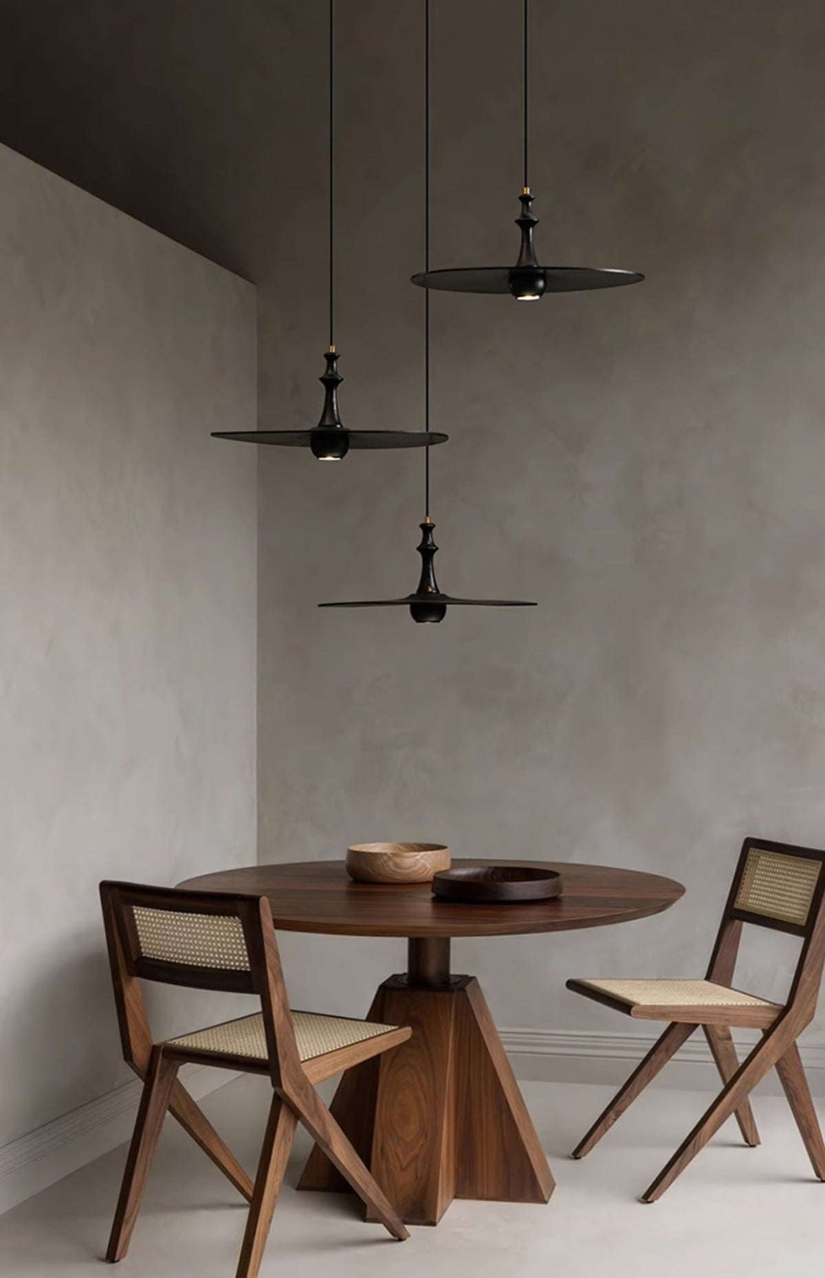 Farenera Wood Pendant Light-Moonnatur