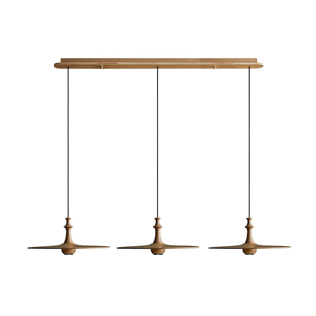 Farenera Wood Pendant Light-Moonnatur