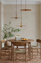Farenera Wood Pendant Light-Moonnatur
