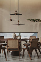 Farenera Wood Pendant Light-Moonnatur