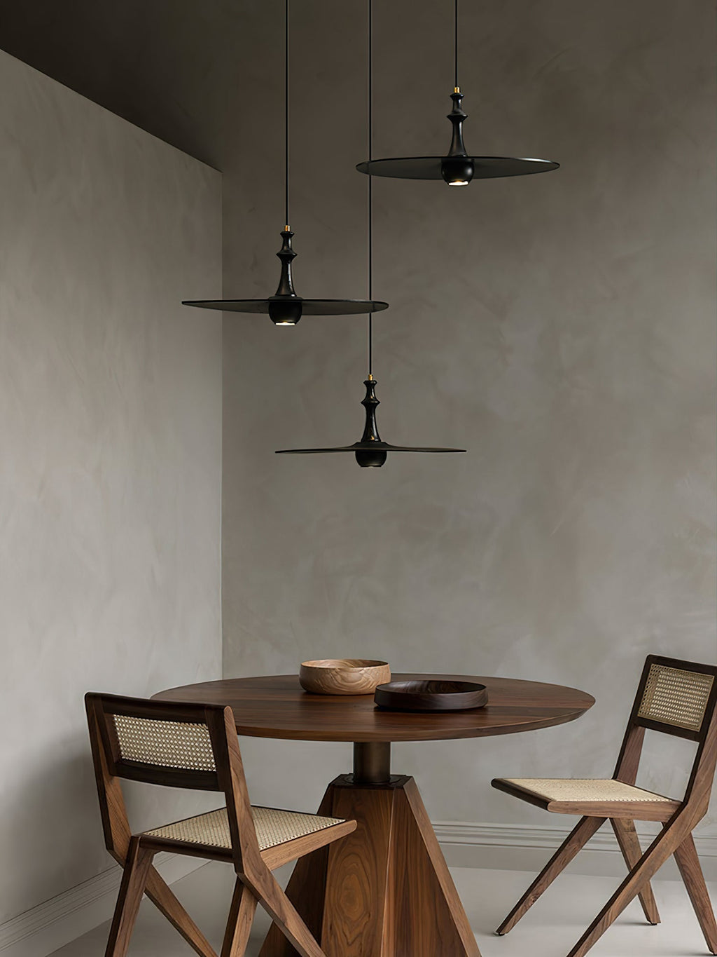 Farenera Wood Pendant Light-Moonnatur