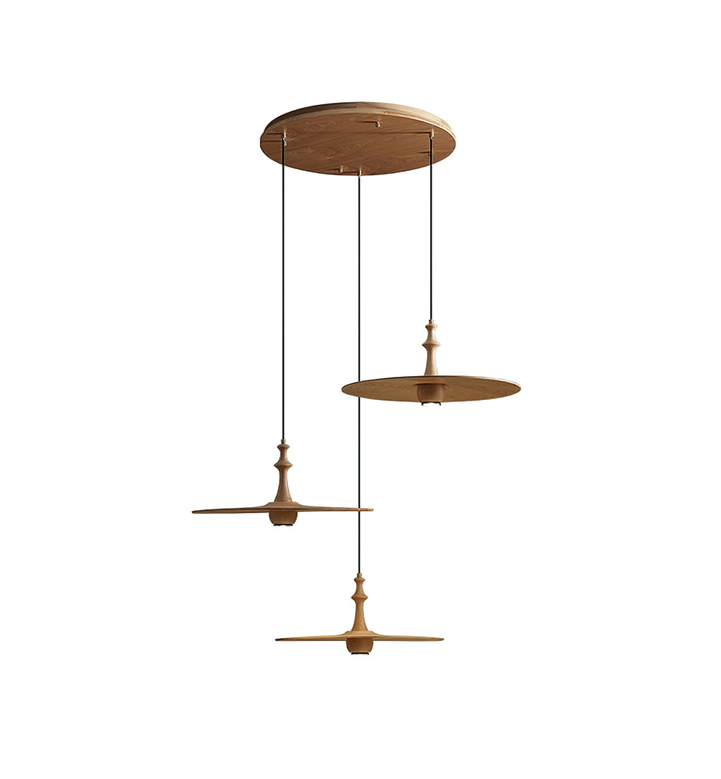Farenera Wood Pendant Light-Moonnatur