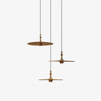 Farenera Wood Pendant Light-Moonnatur